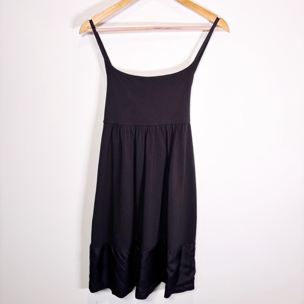 Theory Thin Strap Tie Back Dress